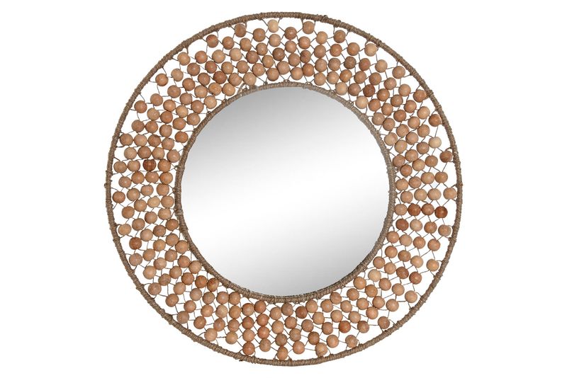 ESPEJO MADERA CRISTAL