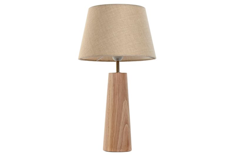 LÁMPARA SOBREMESA RUBBERWOOD LINO