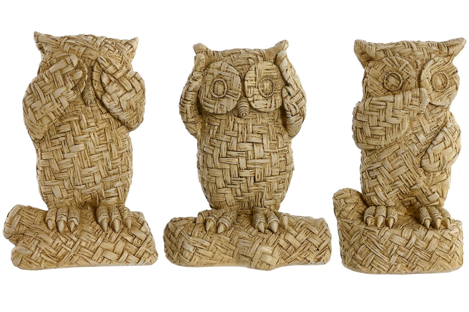 SET DE 3 BÚHOS