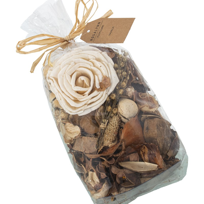 BOLSA CON FLORES Y HOJAS SECAS AROMATIZADAS