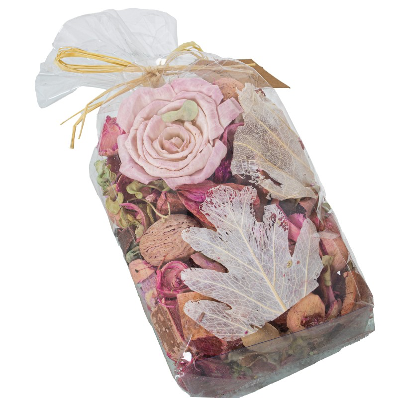 BOLSA CON FLORES Y HOJAS SECAS AROMATIZADAS