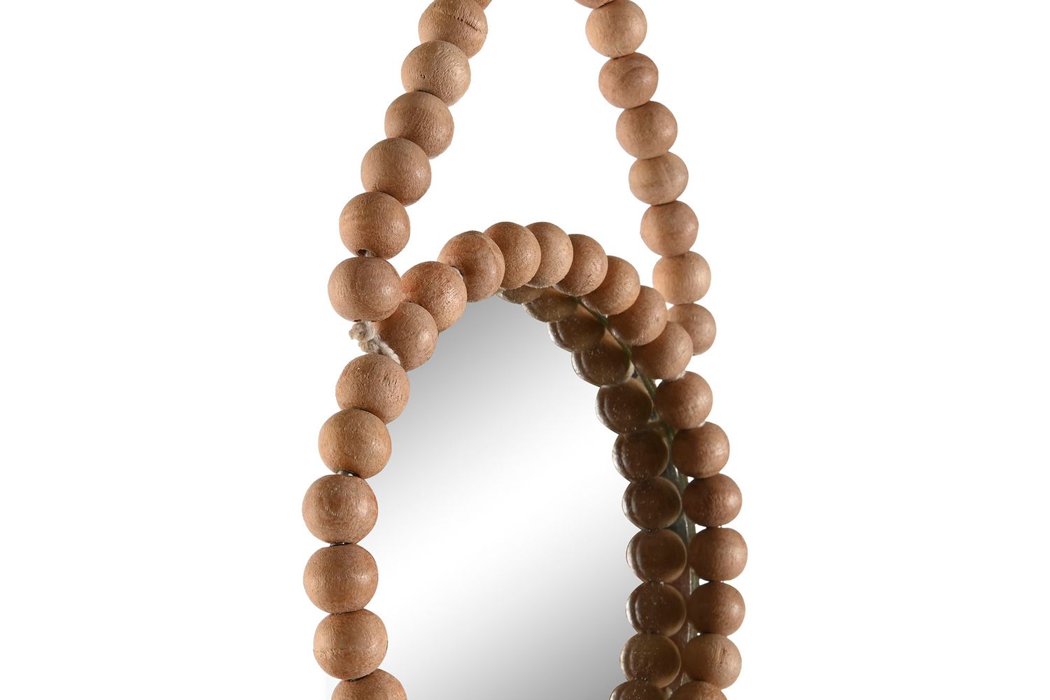 ESPEJO SET 3 MADERA BOLITAS