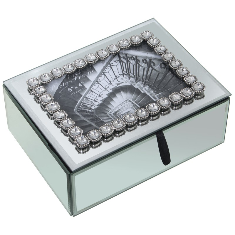JOYERO CRISTAL CON ESPEJO