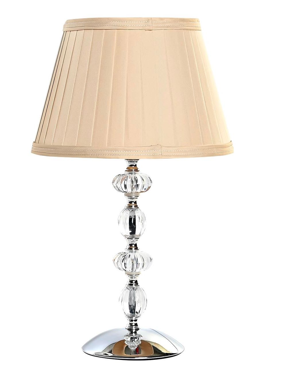 LÁMPARA SOBREMESA CRISTAL