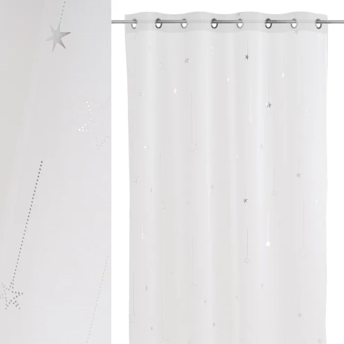 VISILLO ESTRELLAS BLANCO/PLATA