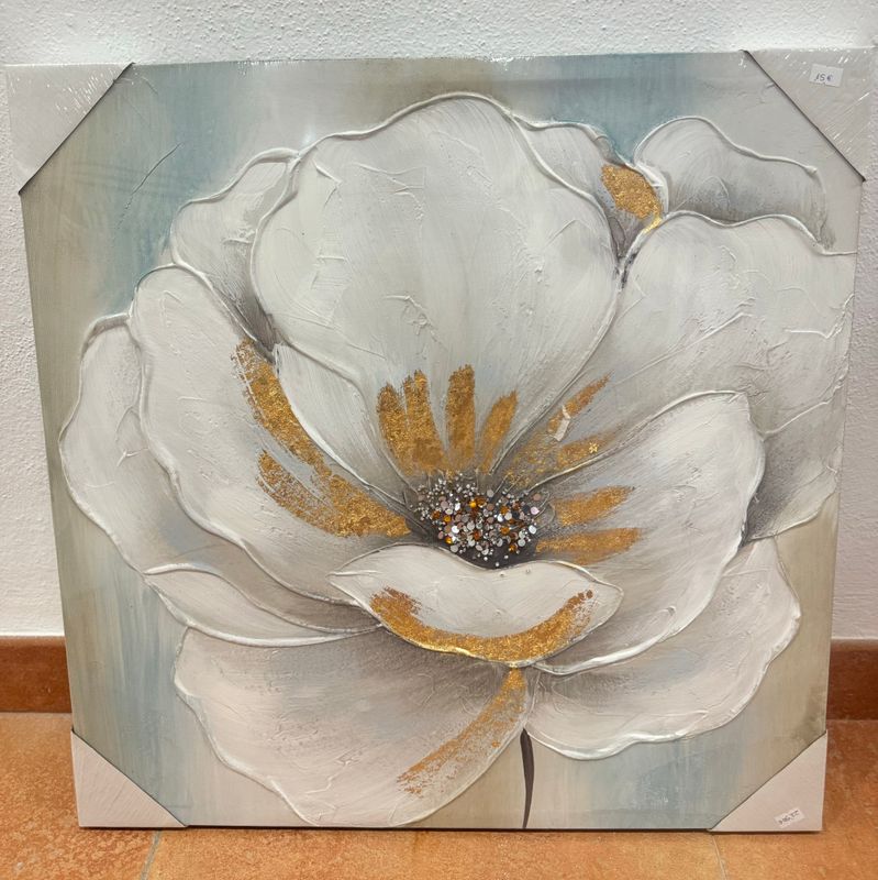 CUADRO LIENZO FLOR