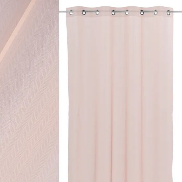 VISILLO VOILE IMPRESO HAPPY ROSA