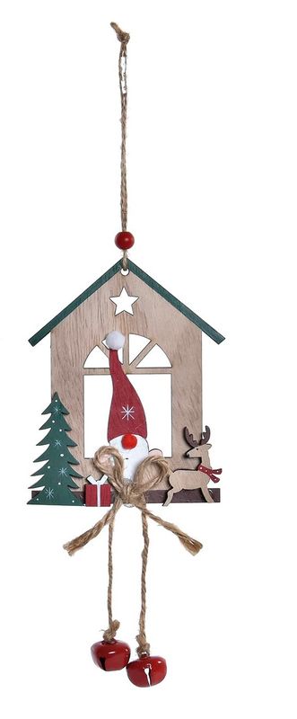DECORACIÓN COLGANTE MDF CASA