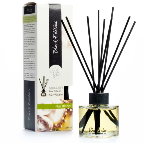 MIKADO BLACK EDITION FLOR BLANCA (125 ml.)