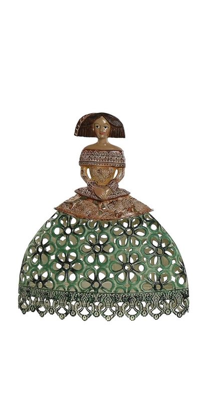FIGURA MENINA METAL