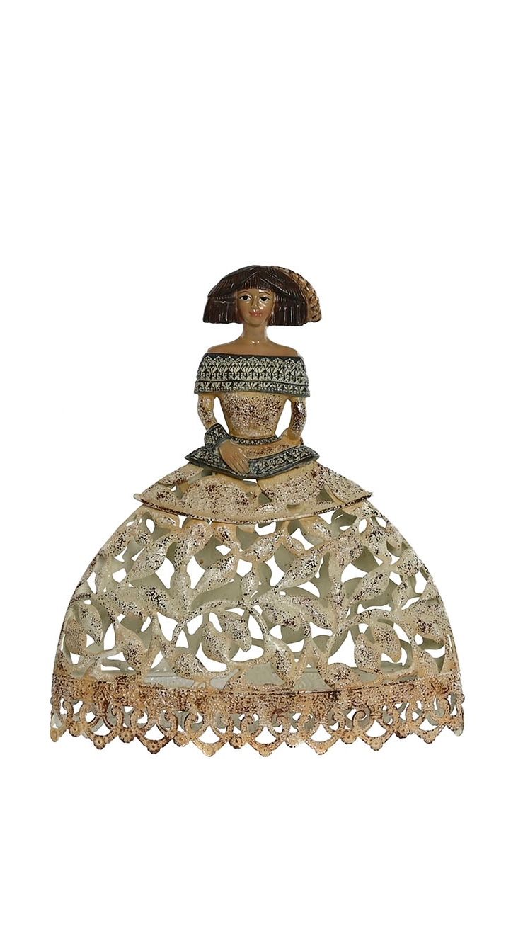 FIGURA MENINA METAL