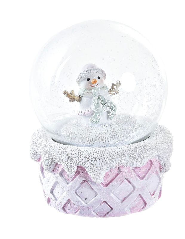 FIGURA RESINA CRISTAL BOLA