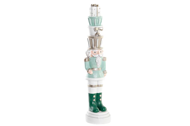 FIGURA RESINA CASCANUECES VERDE MENTA