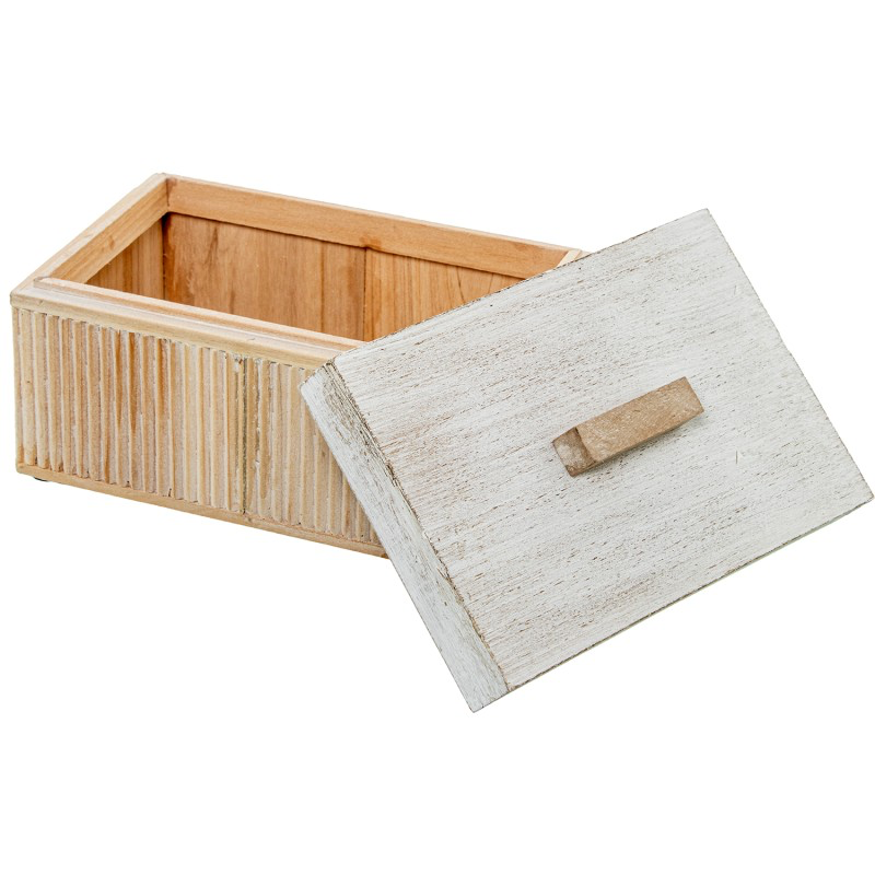 CAJA MADERA CUADRADA