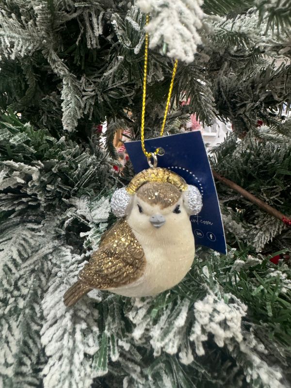 DECORACIÓN COLGANTE PÁJARO