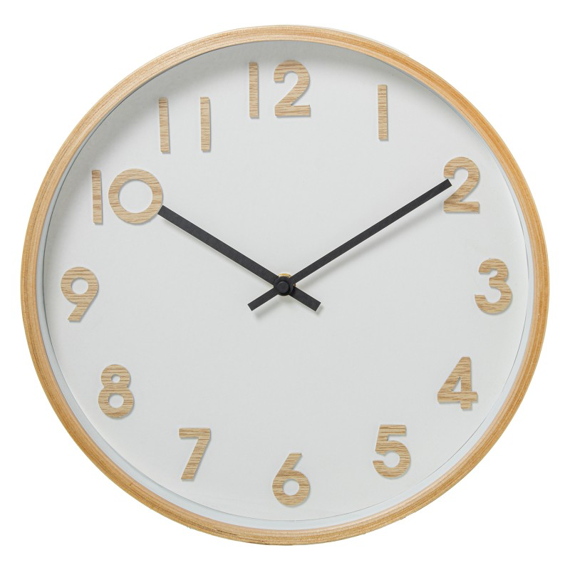 RELOJ PARED MADERA