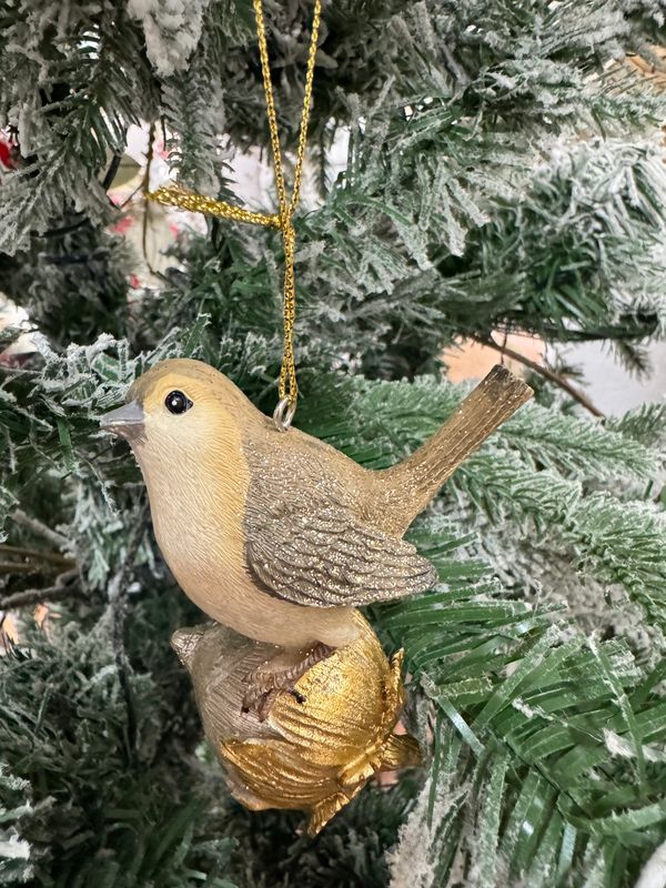 DECORACIÓN COLGANTE PÁJARO