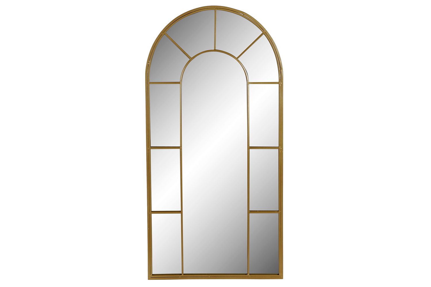 ESPEJO DORADO VENTANA HIERRO