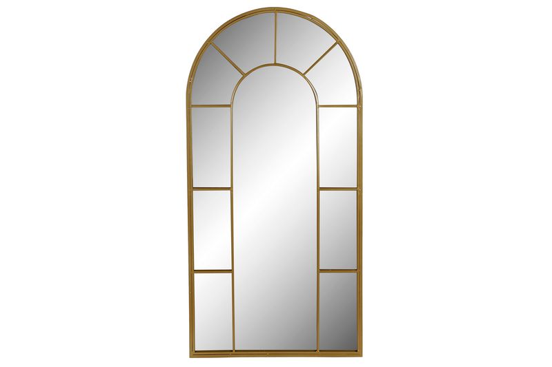ESPEJO DORADO VENTANA HIERRO
