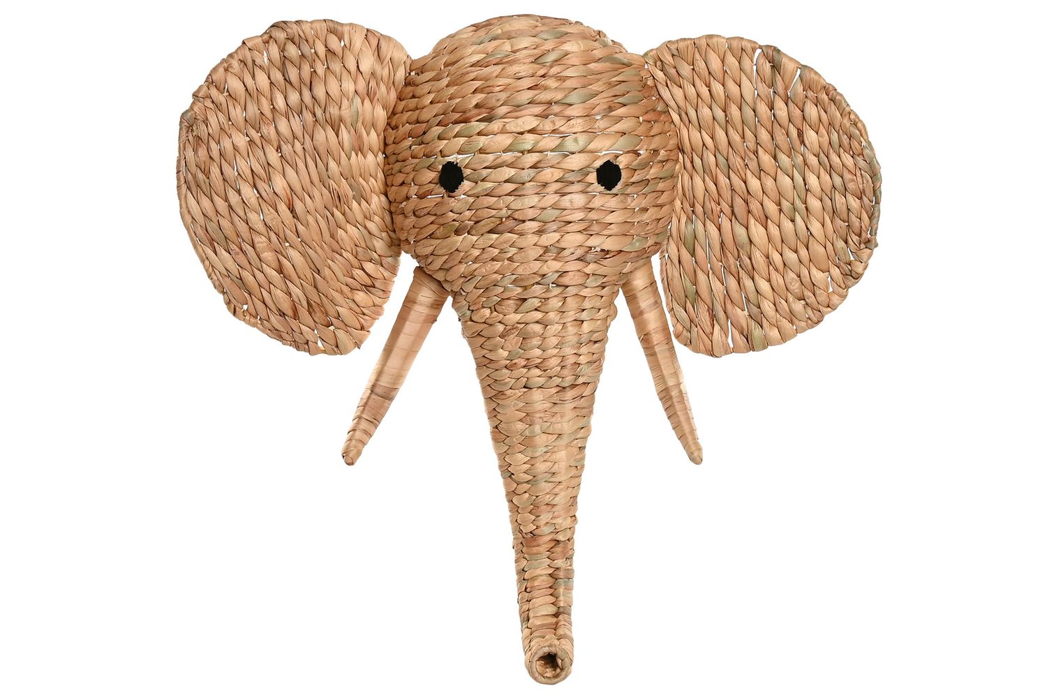 CABEZA DE ELEFANTE DE ESPARTO