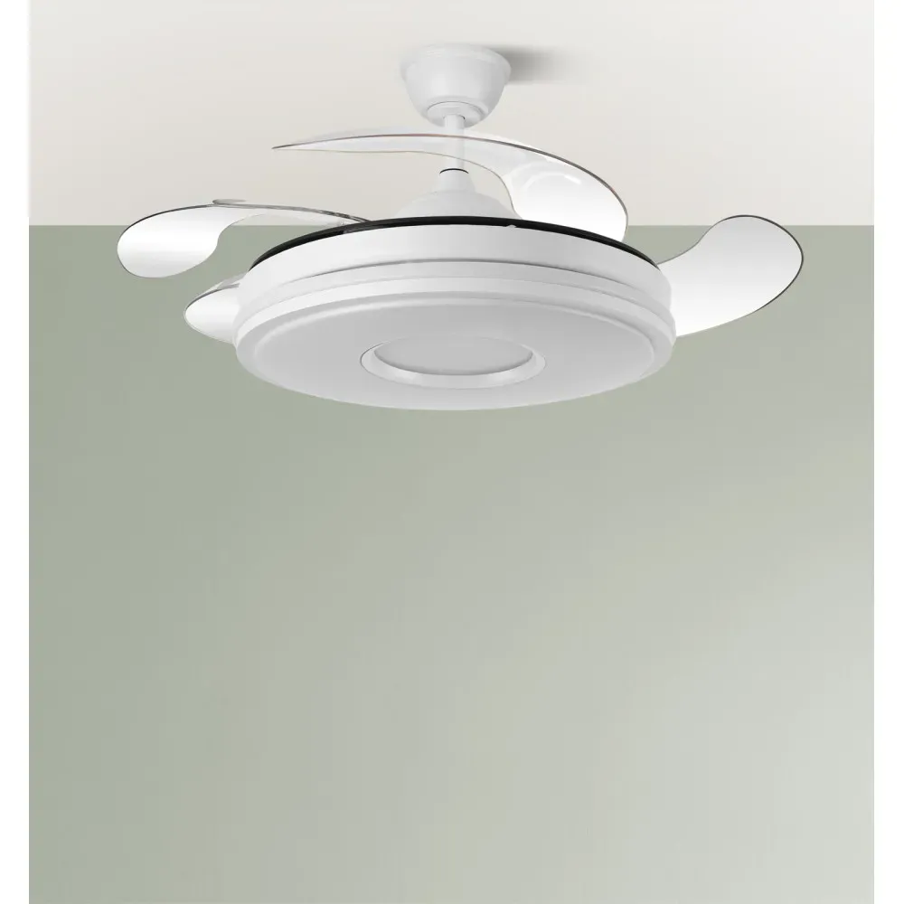 VENTILADOR DE TECHO DANI EN BLANCO. Fabrilamp
