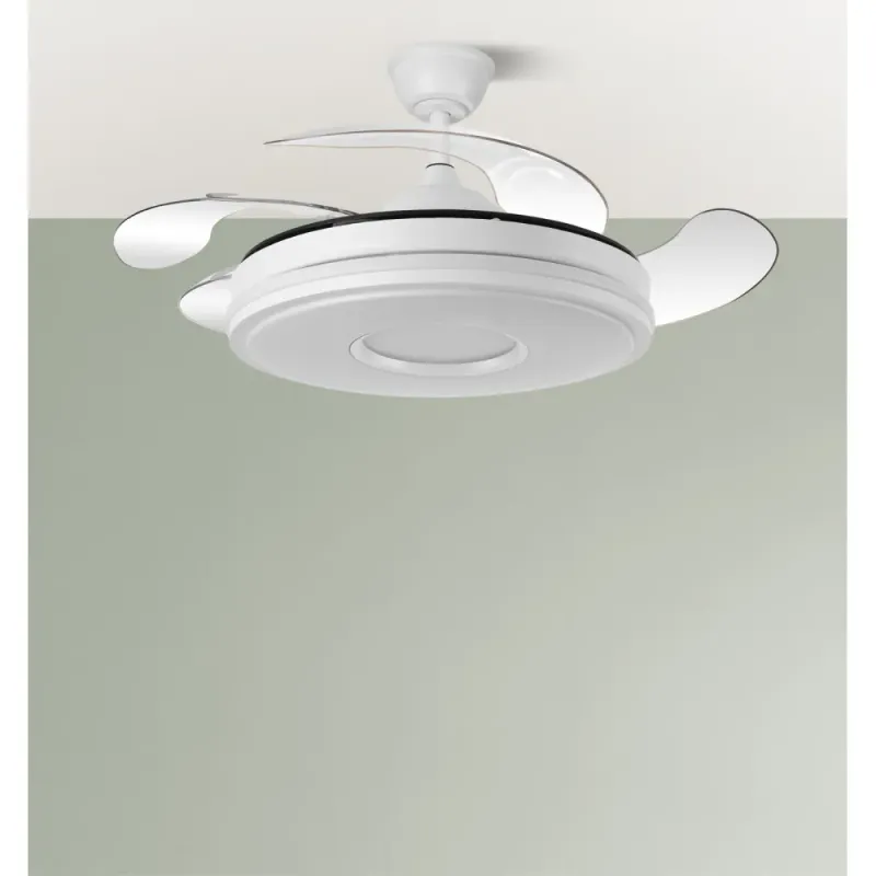 VENTILADOR DE TECHO DANI EN BLANCO. Fabrilamp