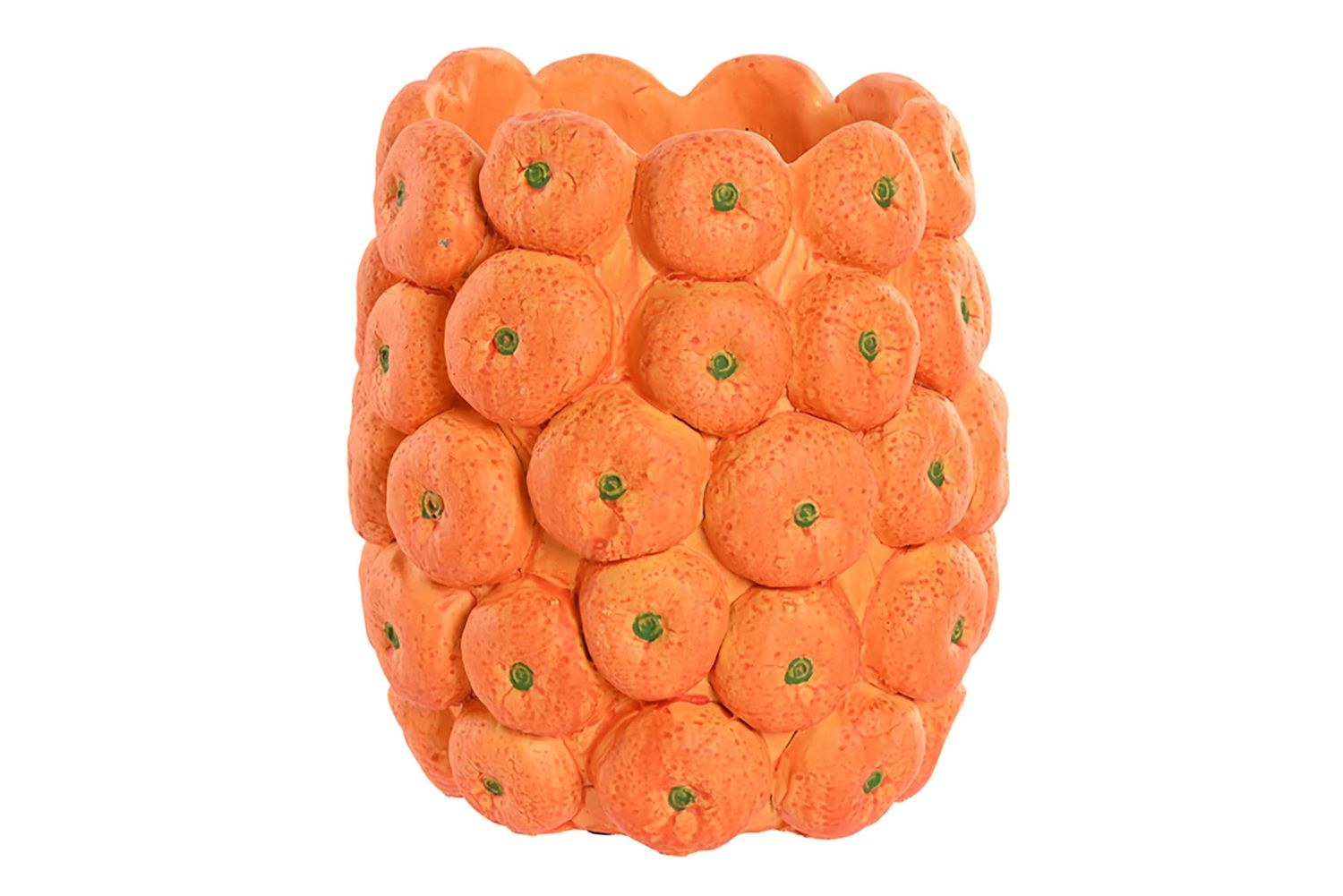 JARRON CEMENTO MANDARINAS NARANJA