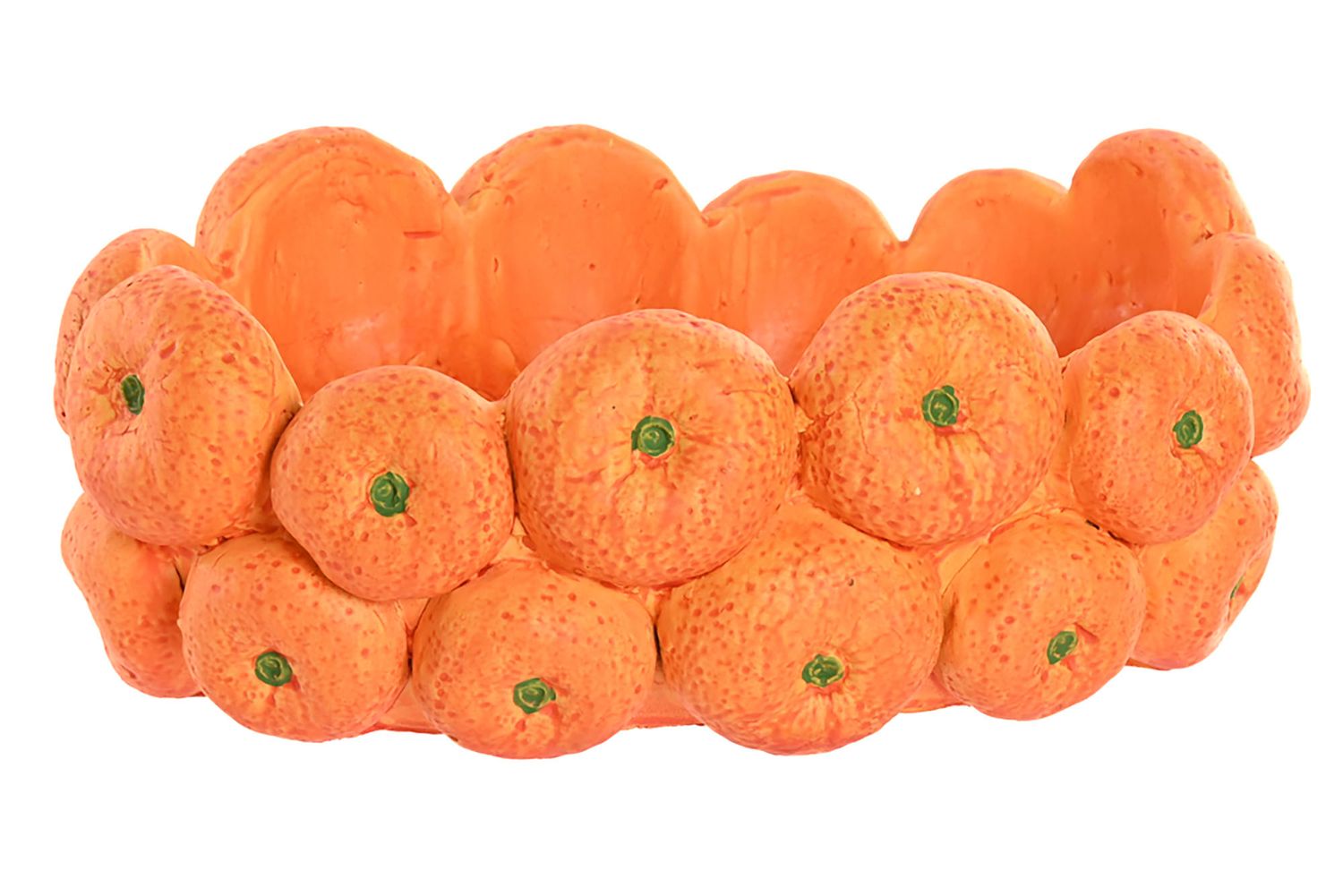 CENTRO MESA CEMENTO MANDARINAS NARANJA