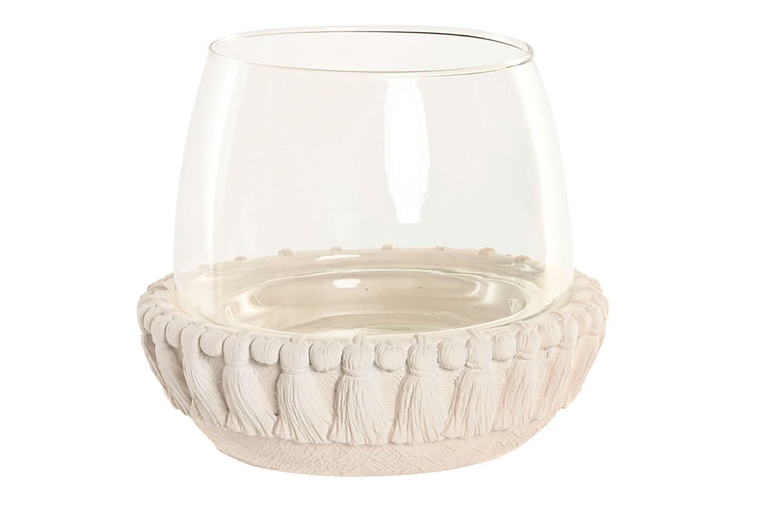 PORTAVELA CEMENTO CRISTAL RELIEVE