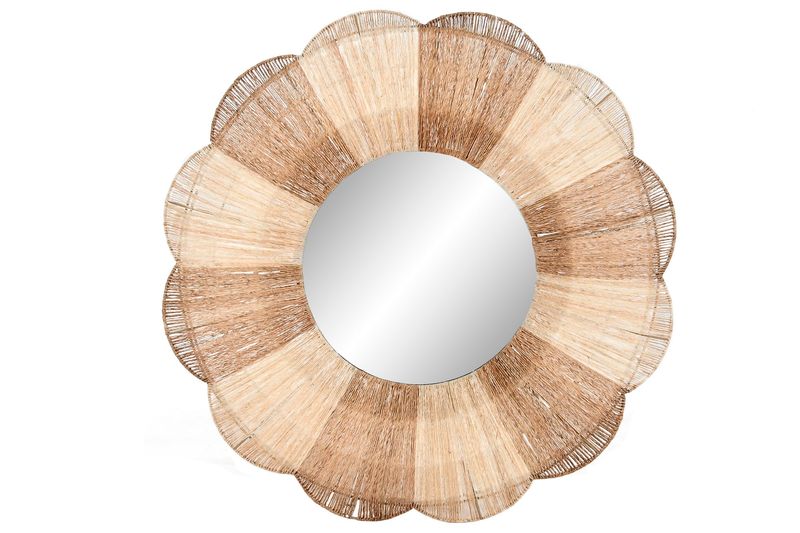 ESPEJO RATÁN NATURAL