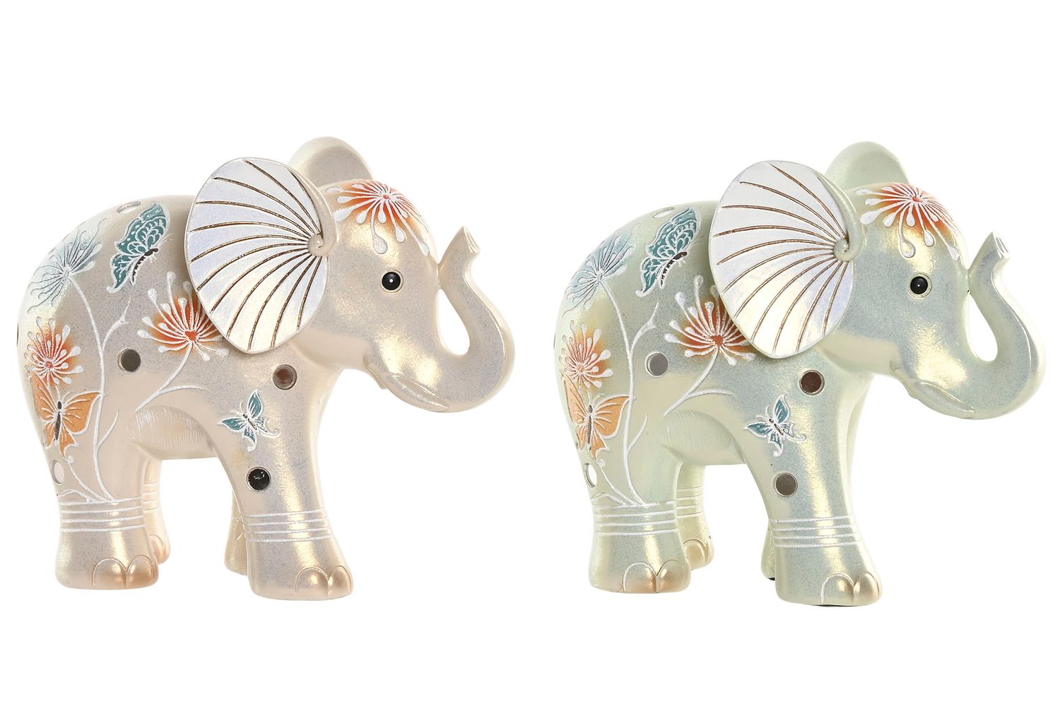 SET DE 2 ELEFANTES