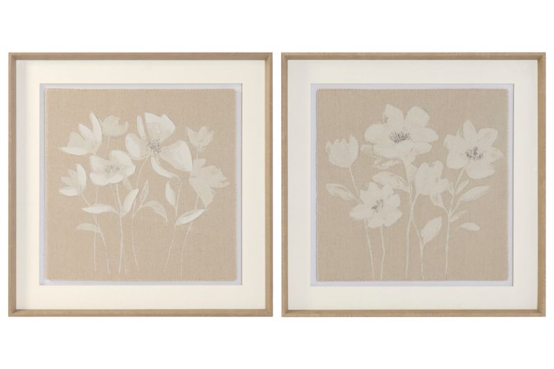 PAREJA CUADROS FLORES