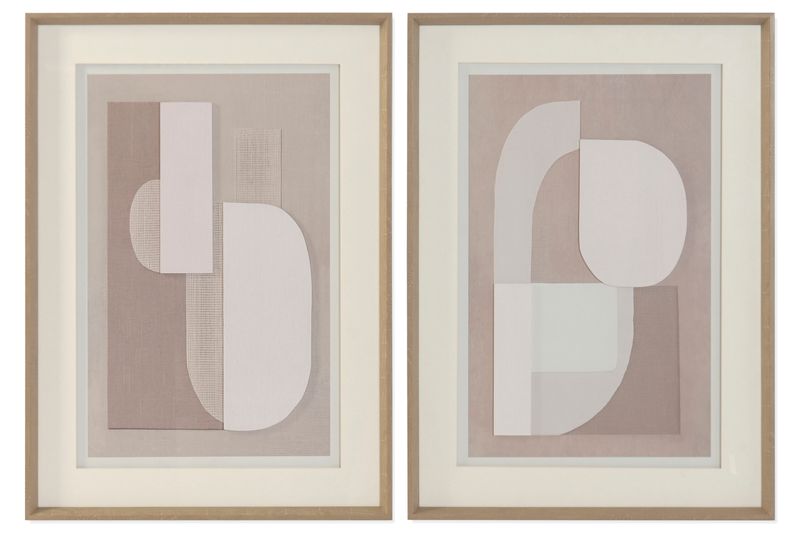 PAREJA CUADROS ABSTRACTOS