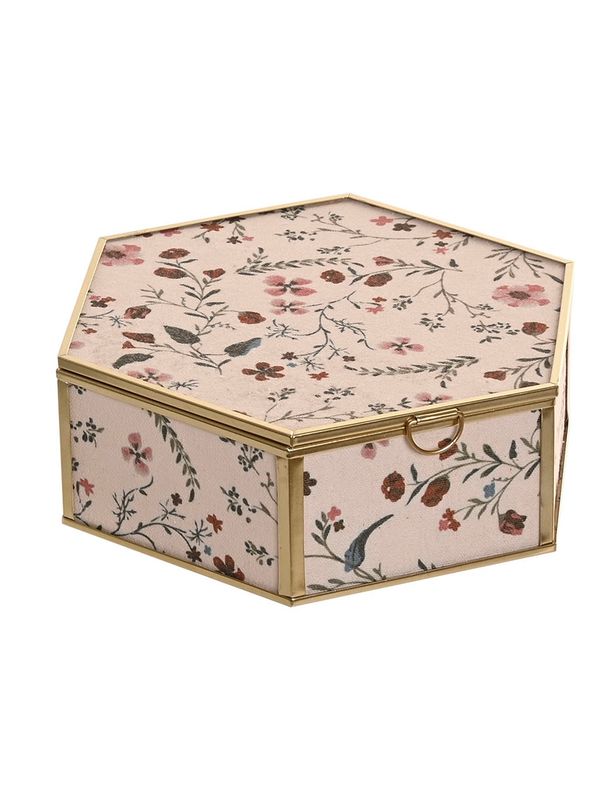 JOYERO CRISTAL METAL