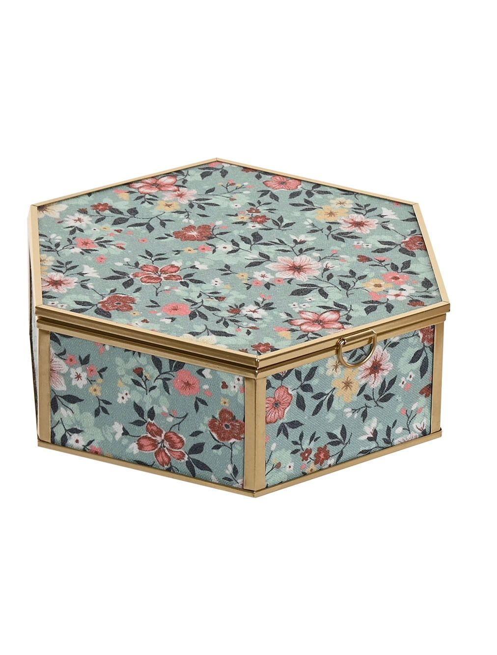 JOYERO CRISTAL METAL