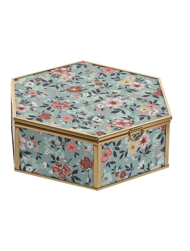 JOYERO CRISTAL METAL