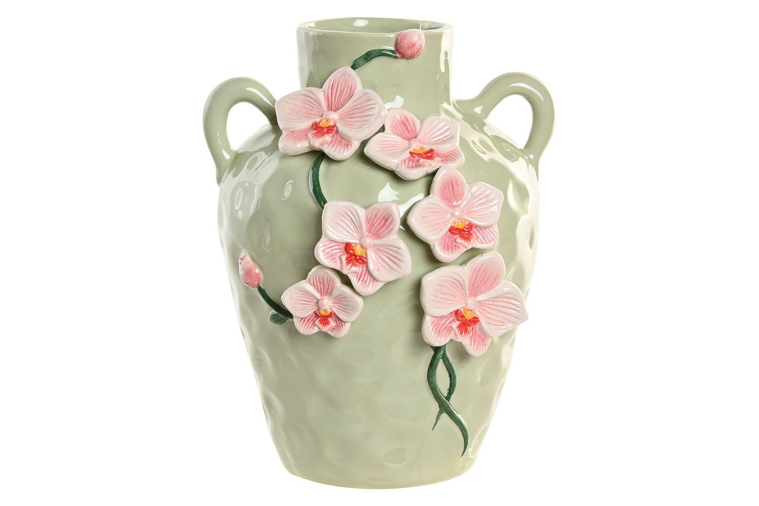 JARRÓN CERÁMICA ORIENTAL GRANDE