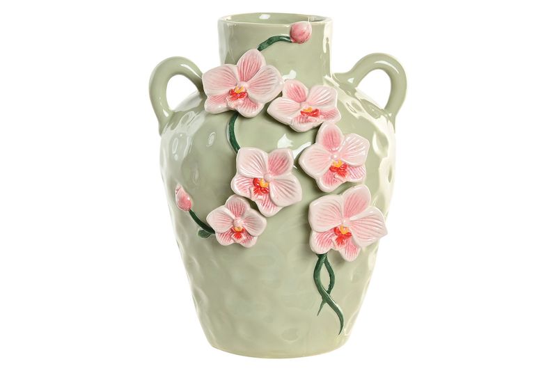 JARRÓN CERÁMICA ORIENTAL GRANDE