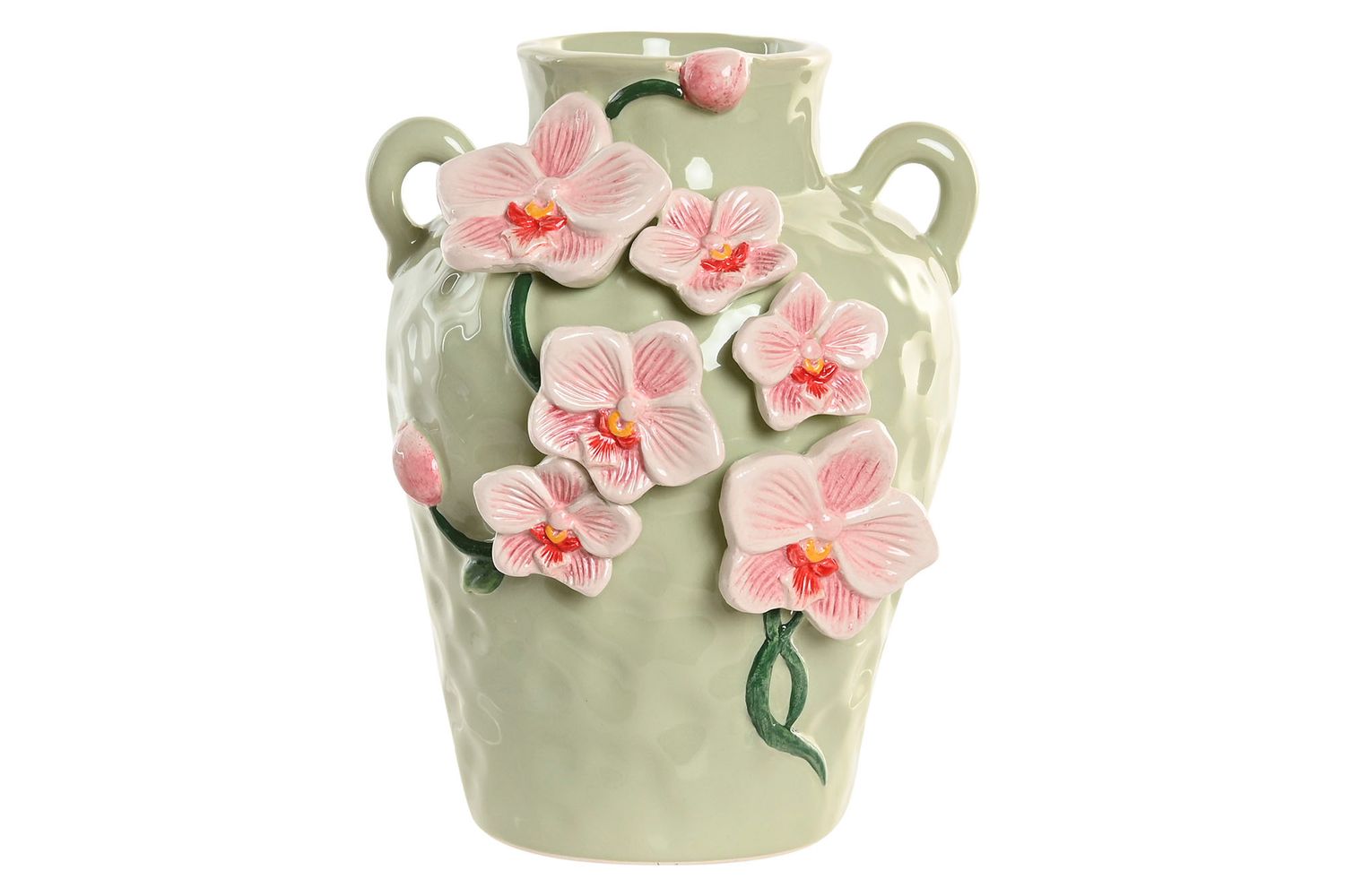 JARRÓN CERÁMICA ORIENTAL PEQUEÑO