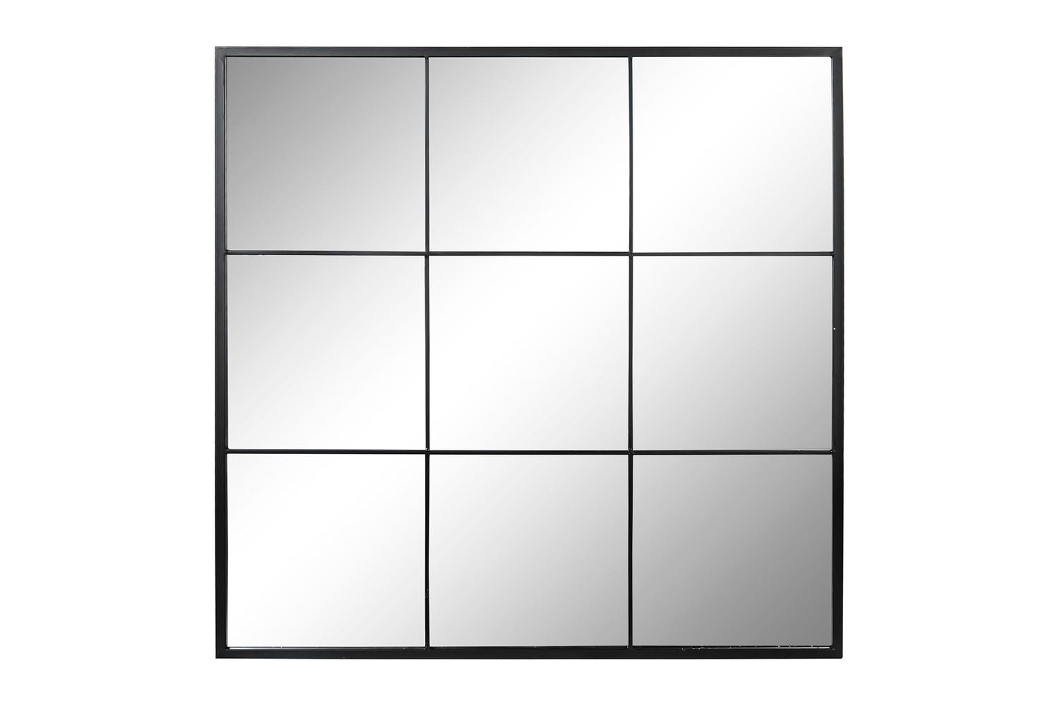 ESPEJO HIERRO CRISTAL VENTANA