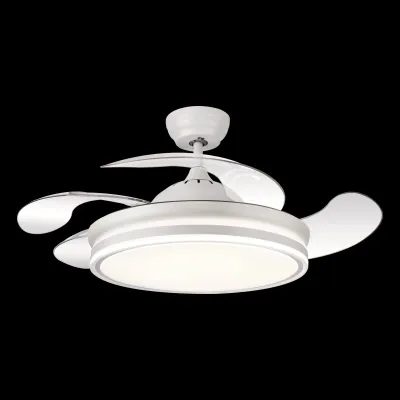 VENTILADOR DE TECHO LED CALIMA BLANCO 40 cm