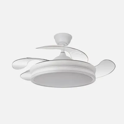 Ventilador de techo led. Bayomo blanco