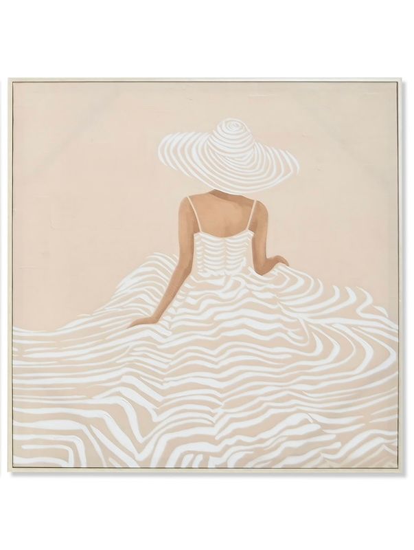 CUADRO CHICA VESTIDO