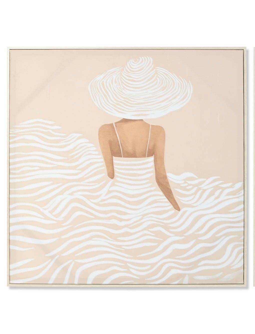 CUADRO CHICA VESTIDO