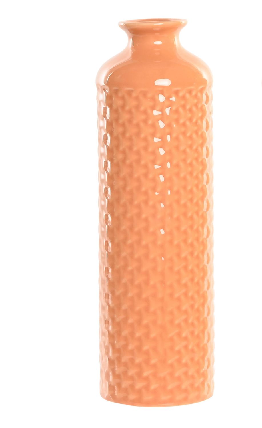 JARRÓN CERÁMICA NARANJA