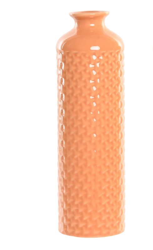 JARRÓN CERÁMICA NARANJA