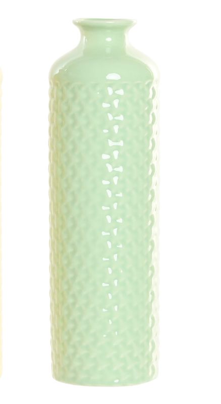 JARRÓN CERÁMICA VERDE