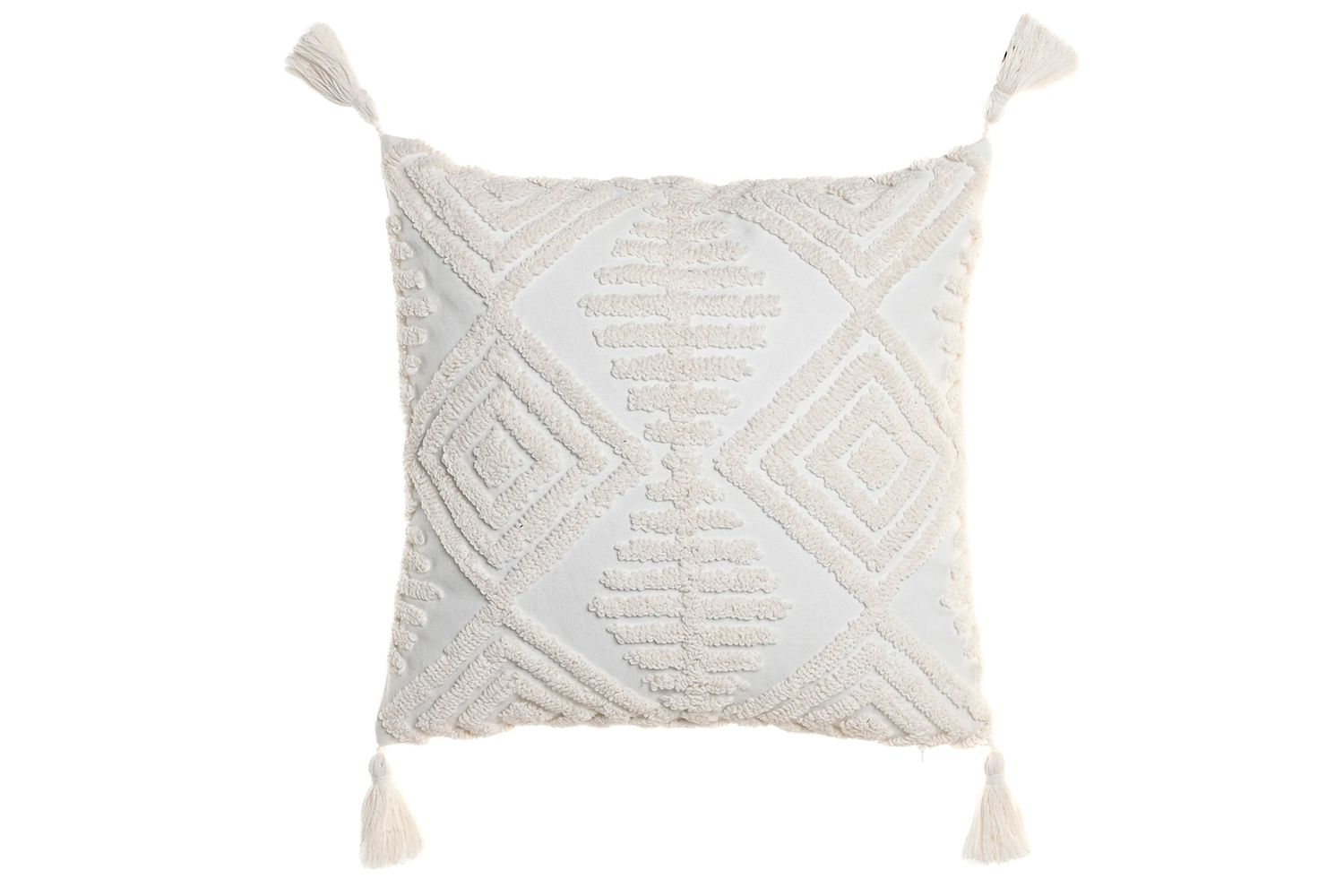 COJÍN APLICACIONES BLANCO