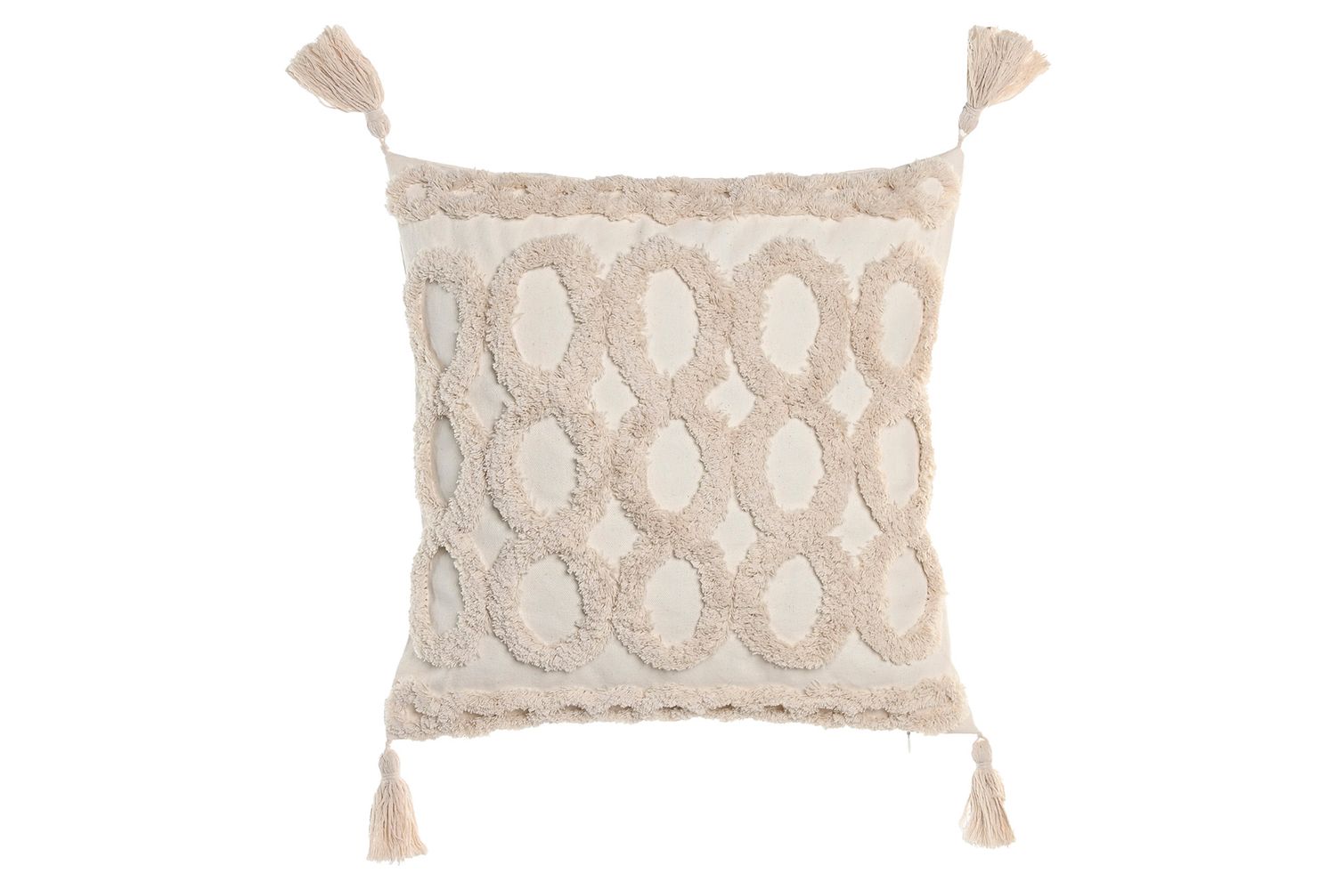 COJÍN APLICACIONES CRUDO