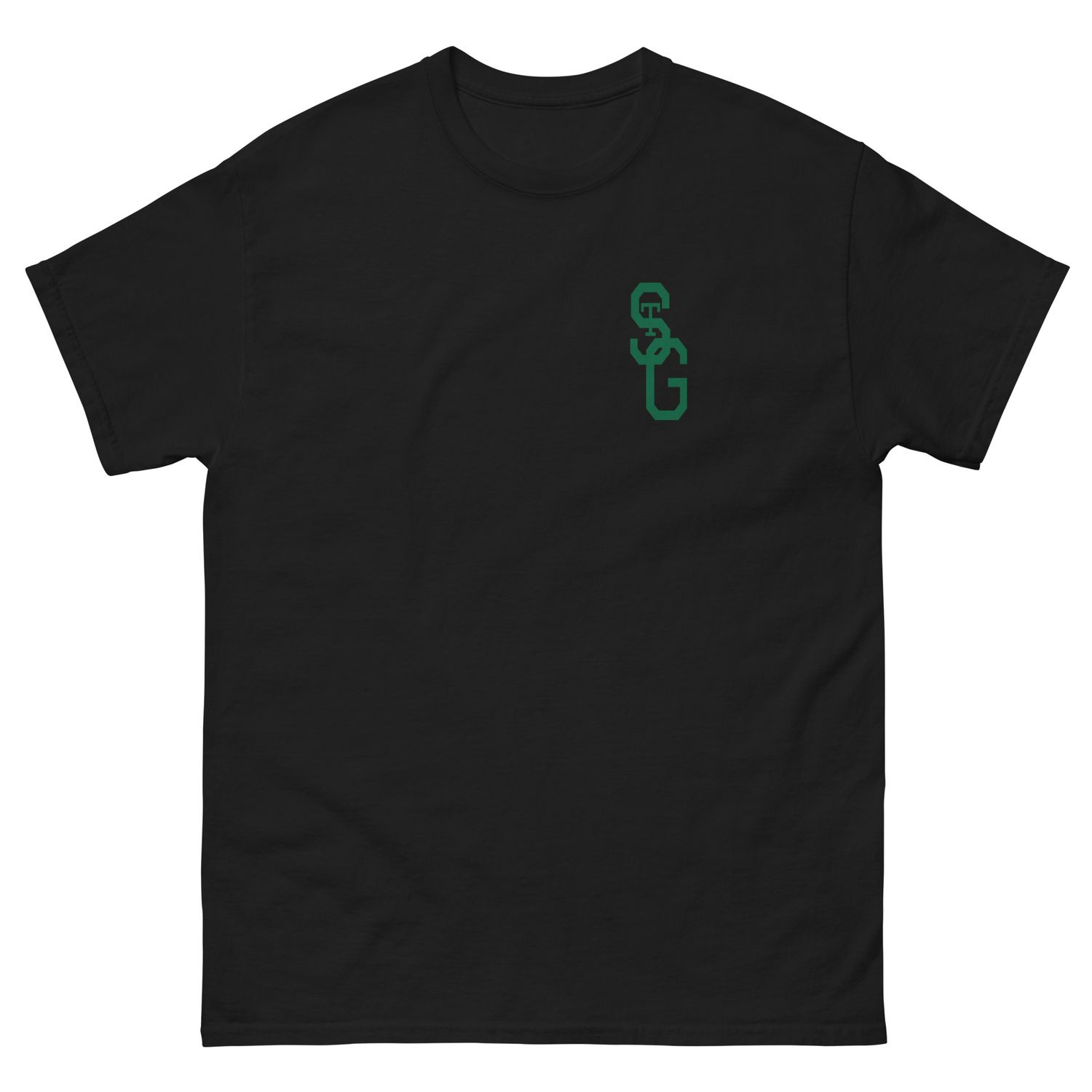 T-Shirt "STG" green (+Backprint)